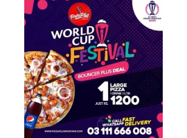 Pizza Plus Pakistan Bouncer Plus Deal For Rs.1200/-